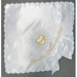 Szatka do chrztu haftowana (12) - Szatki haftowane do chrztu