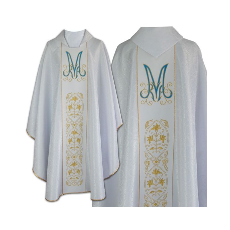 Ornat haftowany Maryjny  (31) - Ornat haftowany Maryjny  (31)