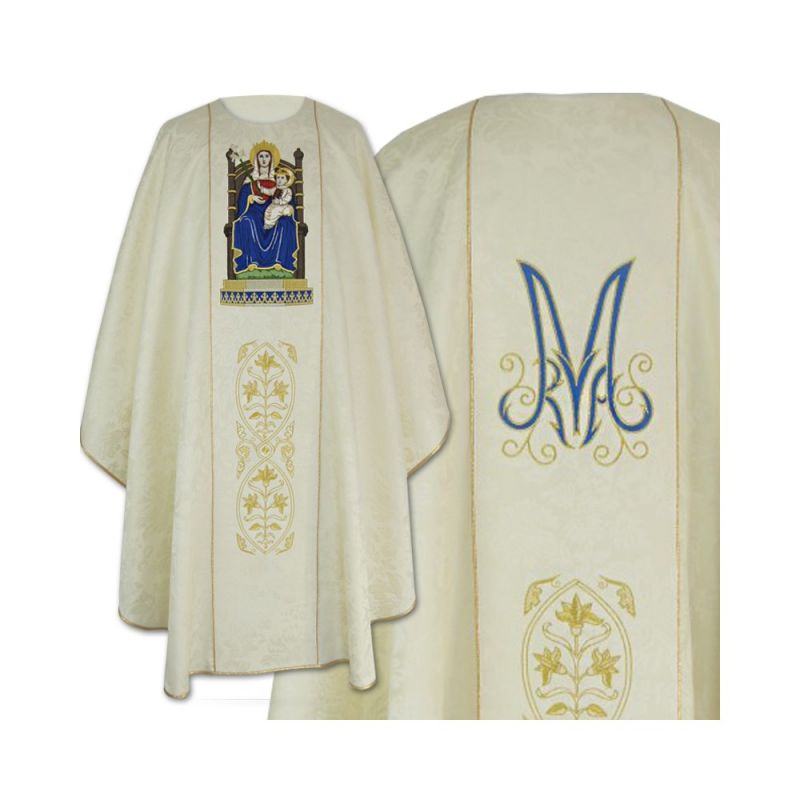 Ornat Gotycki Maryjny  (28) - Ornat Gotycki Maryjny  (28)
