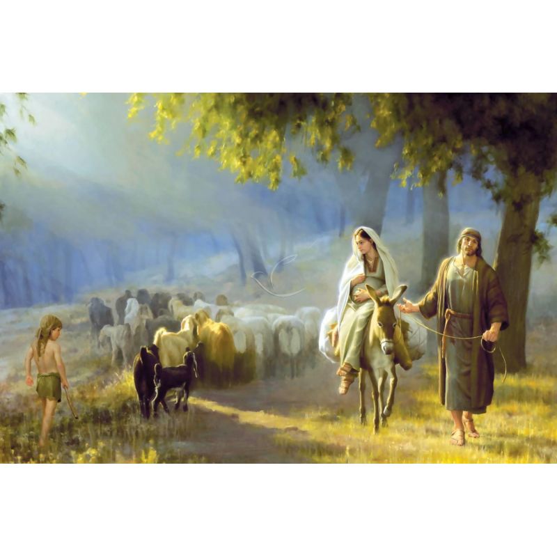 Obraz 30x40 - Z Nazaretu do Betlejem - Obraz 30x40 - Z Nazaretu do Betlejem