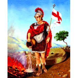 Obraz 30x40 - Święty Florian - OBRAZY RELIGIJNE