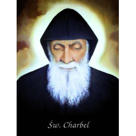 Obraz 30x40 - Św. Charbel - OBRAZY RELIGIJNE