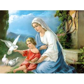 Obraz 30x40 - Matka Boża z Dzieciątkiem - OBRAZY RELIGIJNE
