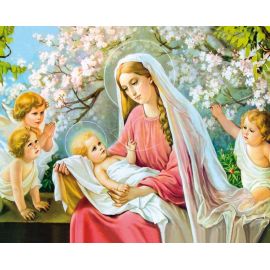 Obrazek 20x25 - Matka Boża z Dzieciątkiem (3) - OBRAZY RELIGIJNE