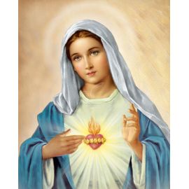 Obrazek 20x25 - Niepokalane Serce Maryi - OBRAZY RELIGIJNE