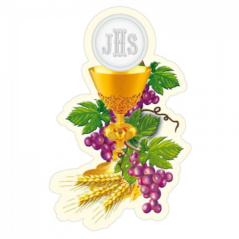 Emblemat na Boże Ciało - wzór eucharystyczny (1) - Emblemat na Boże Ciało - wzór eucharystyczny (1)