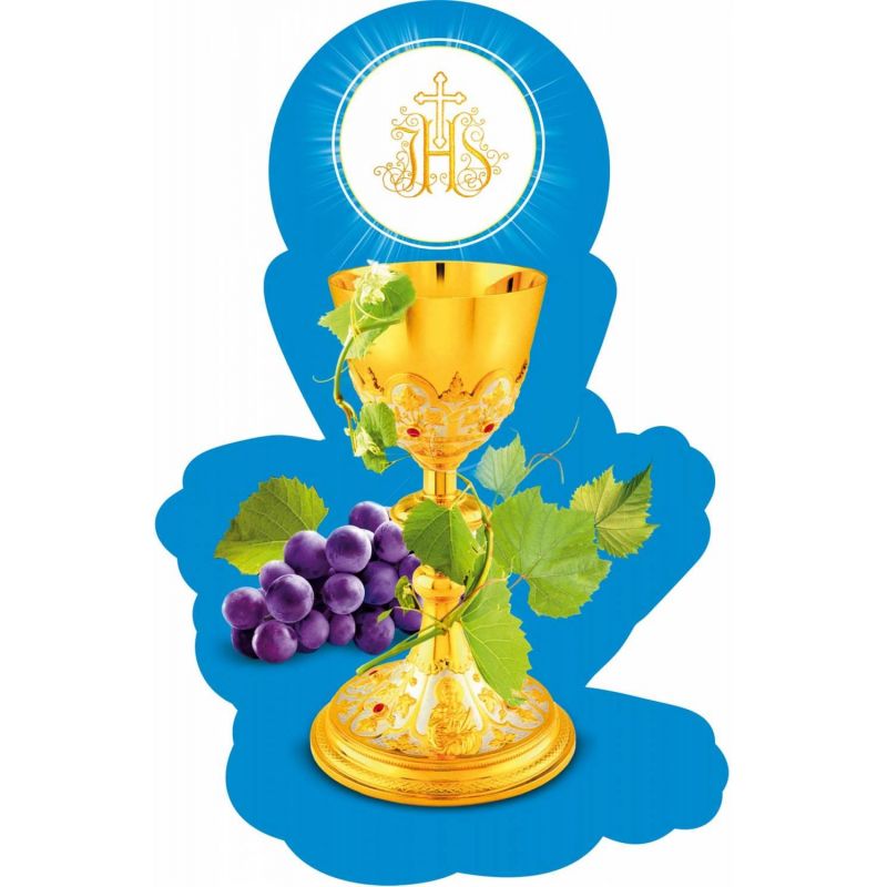 Emblemat na Boże Ciało 50x70 cm - wzór eucharystyczny (9) - Emblemat na Boże Ciało 50x70 cm - wzór eucharystyczny (9)