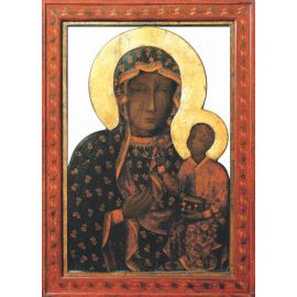 Emblemat na Boże Ciało 32x48 cm - Matka Boża Częstochowska - Emblematy na Boże Ciało