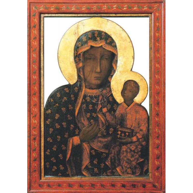 Emblemat na Boże Ciało 32x48 cm - Matka Boża Częstochowska - Emblemat na Boże Ciało 32x48 cm - Matka Boża Częstochowska