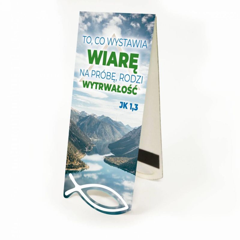 Zakładka Krajobraz Sentencja - To, co wystawia wiarę... - Zakładka Krajobraz Sentencja - To, co wystawia wiarę...