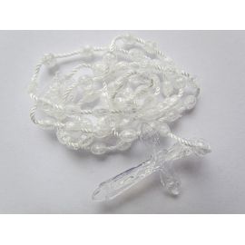 Różaniec plastikowy model crystal - RÓŻAŃCE, KORONKI, TAJEMNICE RÓŻAŃCOWE