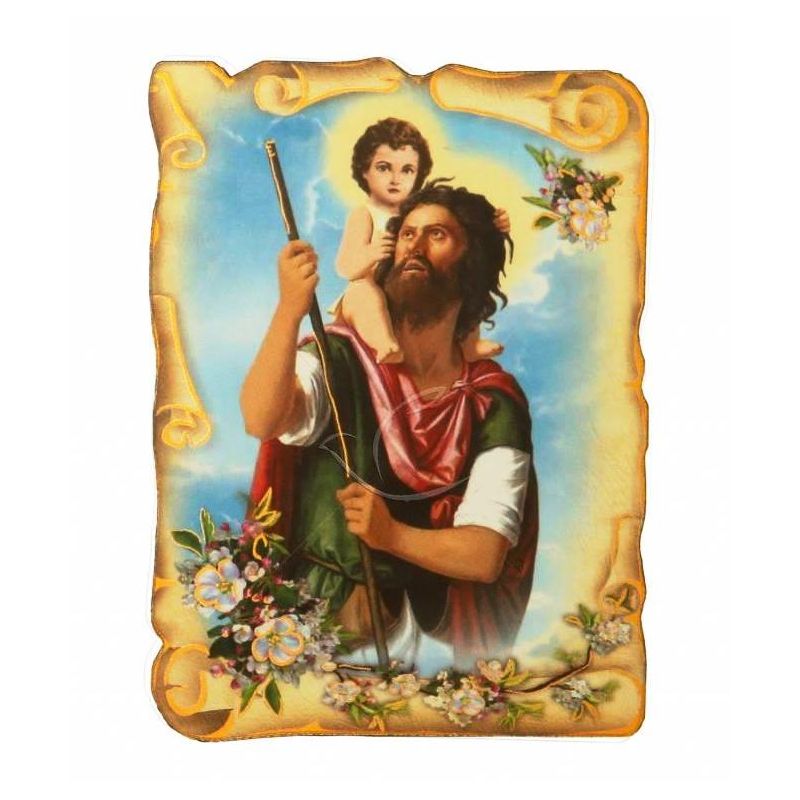 Magnes  Święty Krzysztof - Magnes  Święty Krzysztof