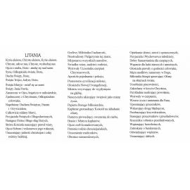 Folder składany Litania do Św. Jana Pawła II - zdjęcie 2 - Folder składany Litania do Św. Jana Pawła II