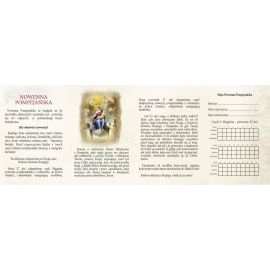 Folder składany 13x9 cm Nowenna Pompejańska - zdjęcie 2 - Folder składany 13x9 cm Nowenna Pompejańska