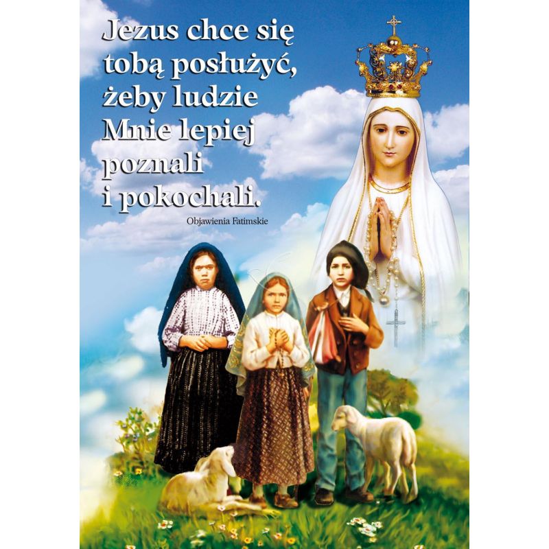 Puzzle religijne dla dzieci 40 elementów Objawienia Fatimskie (9) - Puzzle religijne dla dzieci 40 elementów Objawienia Fatimskie (9)