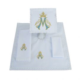 Bielizna kielichowa wzór Maryjny (05)