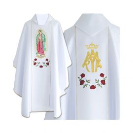 Ornat haftowany Matka Boska z Guadalupe (35) - Ornaty Maryjne