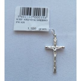 Krzyżyk srebrny 1,1 g