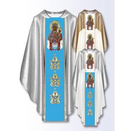 Ornat maryjny Matka Boża Częstochowska (M-14) - Ornaty Maryjne