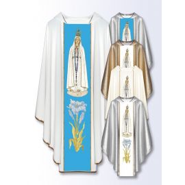 Ornat maryjny Matka Boża Fatimska (M-15) - Ornaty Maryjne