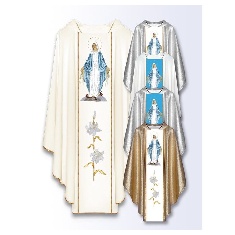 Ornat maryjny Matka Boża Niepokalana (M16) - Ornat maryjny Matka Boża Niepokalana (M16)