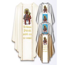 Ornat maryjny Matka Boża Częstochowska (M20) - Ornaty Maryjne