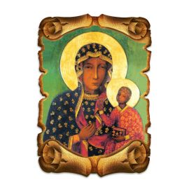 Obraz na HDF format A5 - Matka Boża Częstochowska (5) - Obrazek religijny płyta HDF