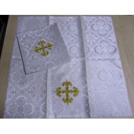 Ornat rzymski haftowany Matka Boża Fatimska - zdjęcie 4 - Ornat rzymski haftowany Matka Boża Fatimska