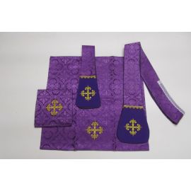 Ornat rzymski haftowany Symbol Franciszkański - zdjęcie 3 - Ornat rzymski haftowany Symbol Franciszkański