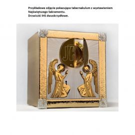 Tabernakulum mosiężne Baranek + kłos z wystawieniem Najświętszego Sakramentu  (41) - zdjęcie 2 - Tabernakulum mosiężne Baranek + kłos z wystawieniem Najświętszego Sakramentu  (41)