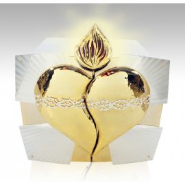 Tabernakulum mosiężne symbol gorejącego krzewu (50)
