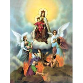 Obraz 30x40 - Dusze czyśćcowe - OBRAZY RELIGIJNE
