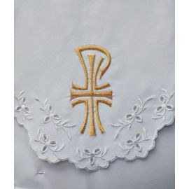 Obrus ołtarzowy haftowany - wzór eucharystyczny (137) - zdjęcie 2 - Obrus ołtarzowy haftowany - wzór eucharystyczny (137)