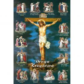 Plakat Wielkanocny - Droga Krzyżowa (3) - PLAKATY