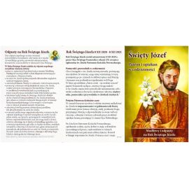 Folderek - Modlitwy do Świętego Józefa - Folder religijny