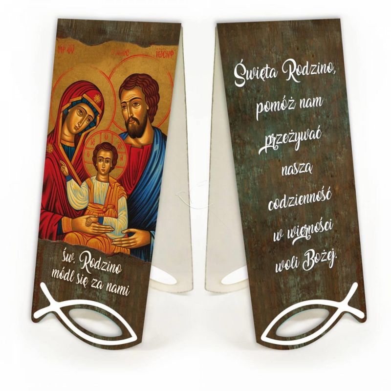 Święta Rodzina - Zakładka papierowa z magnesem - Święta Rodzina - Zakładka papierowa z magnesem