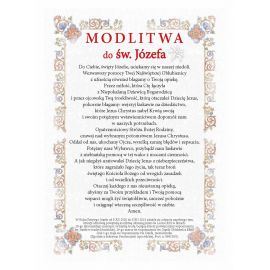 Święty Józef - Ikona z modlitwą format A4 (2) - zdjęcie 2 - Święty Józef - Ikona z modlitwą format A4 (2)