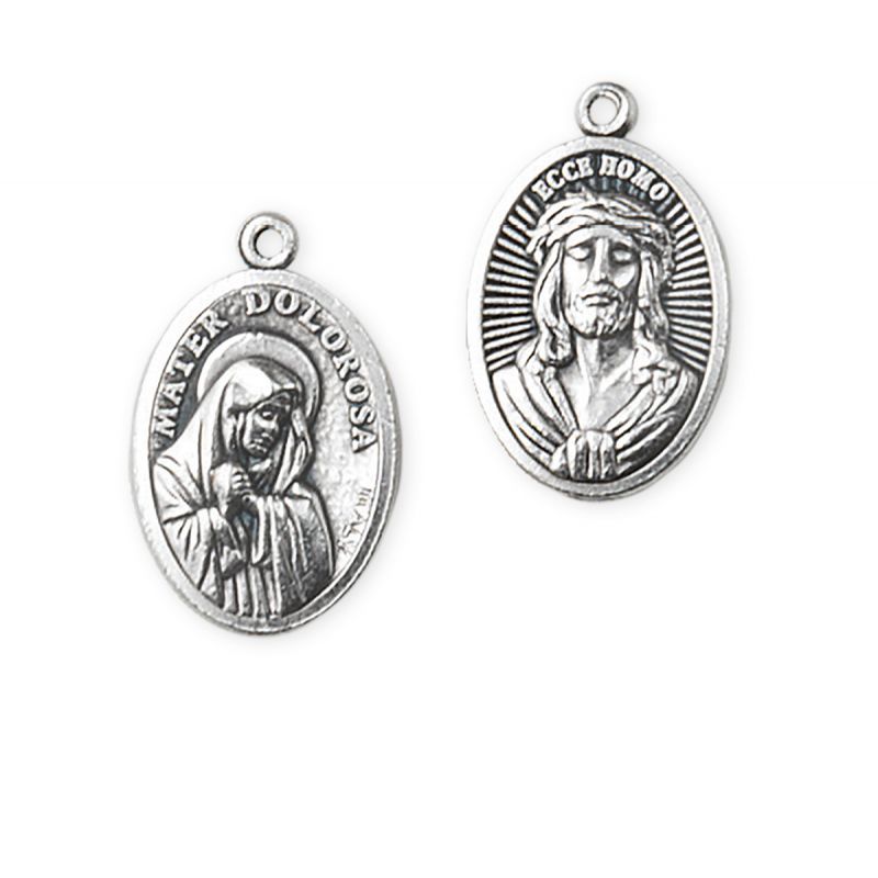Medalik metalowy Ecce Homo - Medalik metalowy Ecce Homo