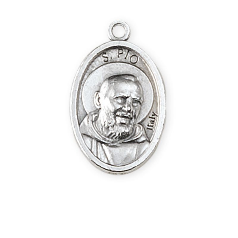 Medalik metalowy święty o. Pio - Medalik metalowy święty o. Pio