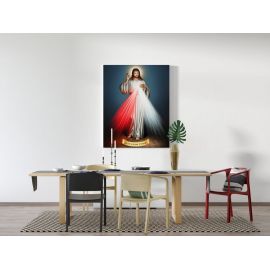 Obraz Jezus Miłosierny - płótno canvas (2) - zdjęcie 2 - Obraz Jezus Miłosierny - płótno canvas (2)
