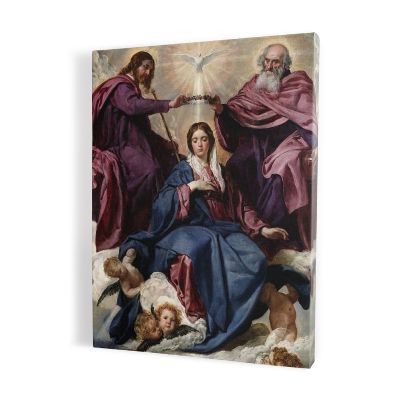Obraz Koronacja Matki Bożej - płótno canvas (17) - Obraz Koronacja Matki Bożej - płótno canvas (17)