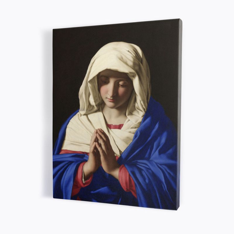 Obraz Matka Boża modląca się - płótno canvas (21) - Obraz Matka Boża modląca się - płótno canvas (21)