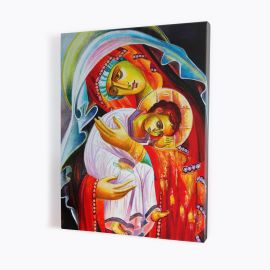 Obraz Matka Boża z Dzieciątkiem - płótno canvas (30) - Obrazy na płótnie canvas