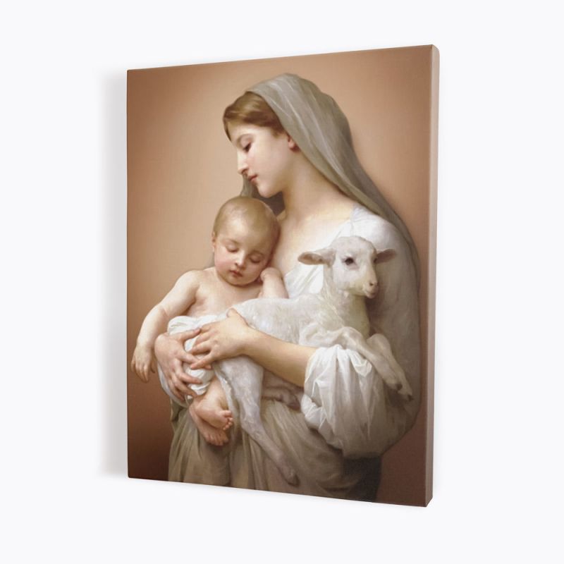 Obraz Matka Boża z Dzieciątkiem - płótno canvas (31) - Obraz Matka Boża z Dzieciątkiem - płótno canvas (31)