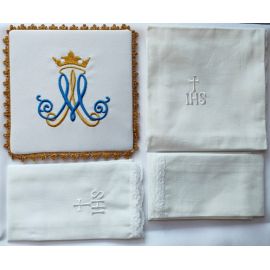 Bielizna kielichowa Maryjna (4) - Zestawy