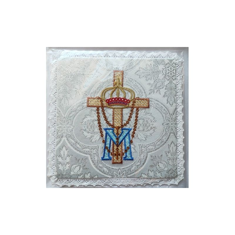 Palka haftowana wzór maryjny M (5) - Palka haftowana wzór maryjny M (5)