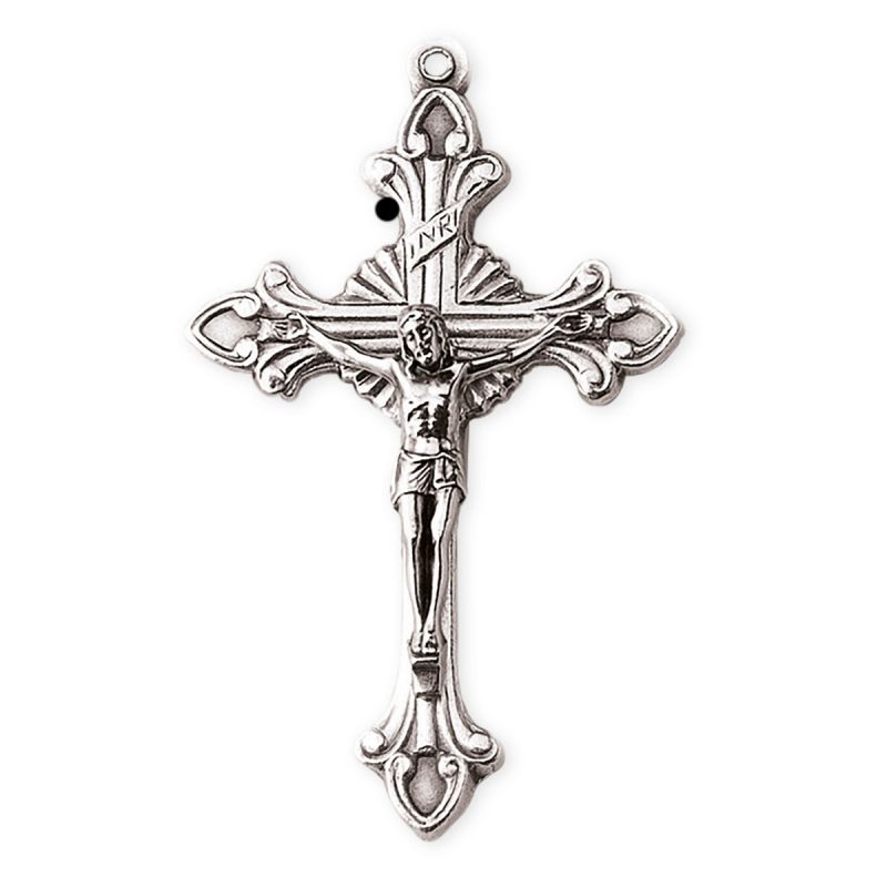 Krzyżyk metalowy -  Pan Jezus na krzyżu - Krzyżyk metalowy -  Pan Jezus na krzyżu