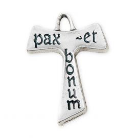 Krzyżyk metalowy TAU - DEWOCJONALIA