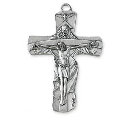 Krzyżyk metalowy Trójca Święta - 6,5 cm - Krzyżyki metalowe włoskie
