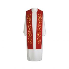 Stuła kapłańska eucharystyczna IHS - 4 kolory do wyboru - EUCHARYSTYCZNE